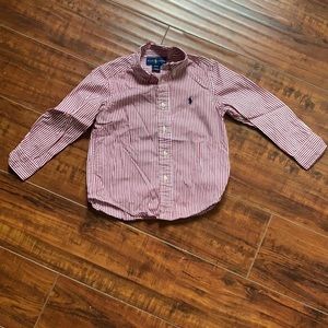 Ralph Lauren long sleeve button down shirt.
